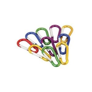 Mousqueton en aluminium 60mm Couleur